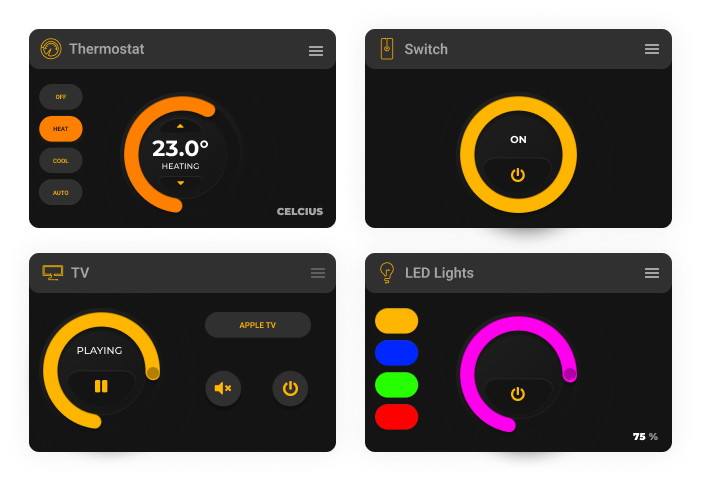 HOOBS 5 Widgets